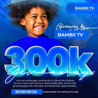 Telegram: Contact @bambiitv_bot