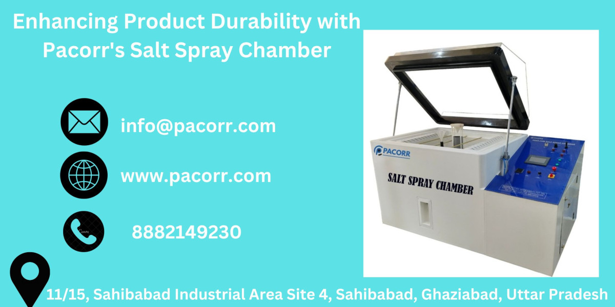 Why Industries Trust Pacorr.com’s Salt Spray Chamber for Corrosion and Environmental Testing